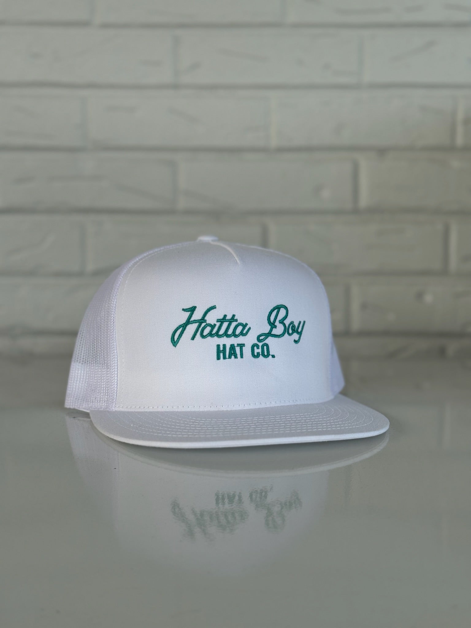 STAY CLASSY - WHITE/TEAL
