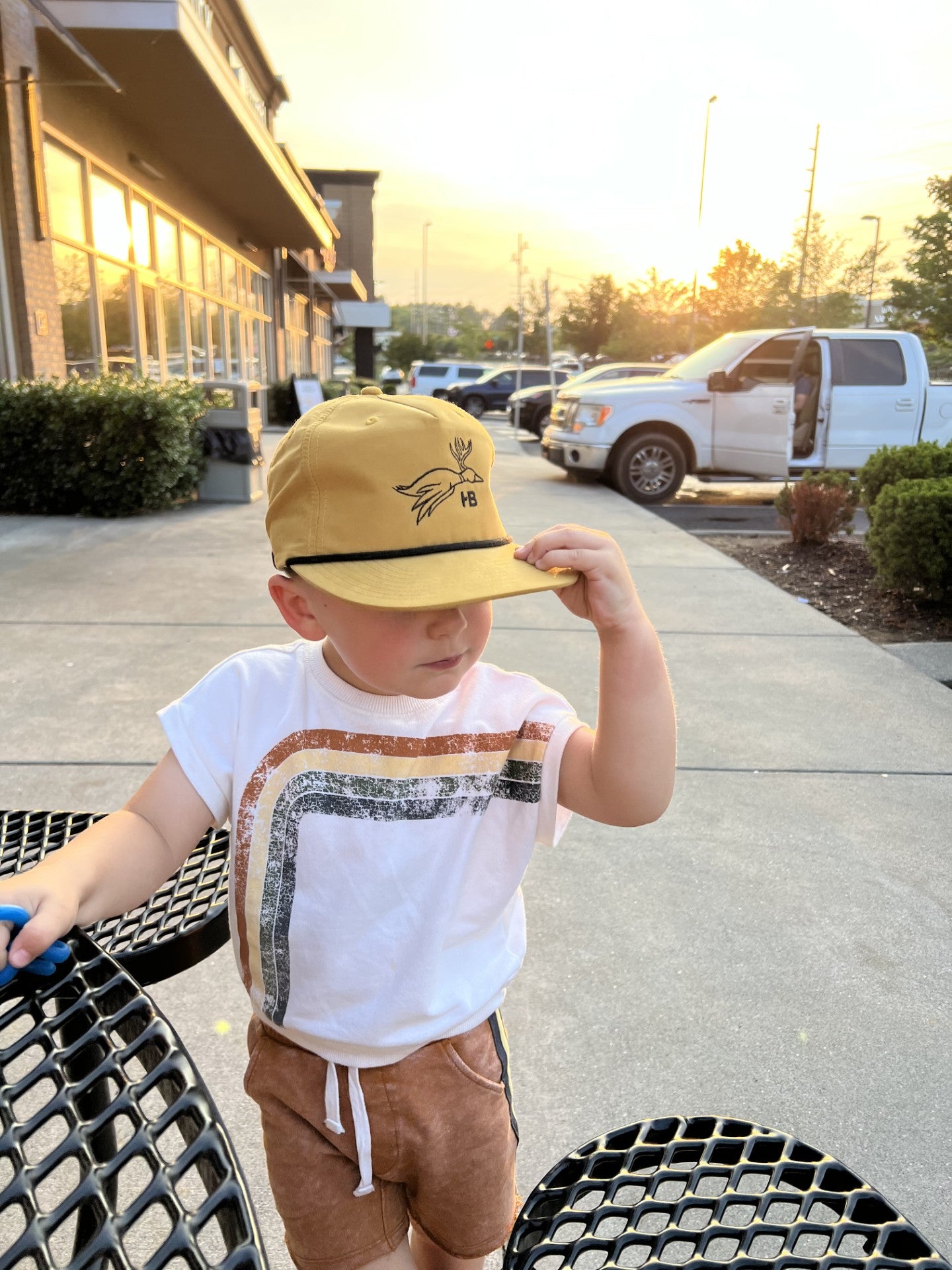 Hat on Boy
